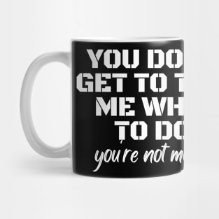 Dog Servant dad mom woman gift funny cute canine owner Mug